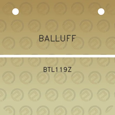 balluff-btl119z