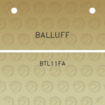 balluff-btl11fa