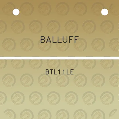 balluff-btl11le