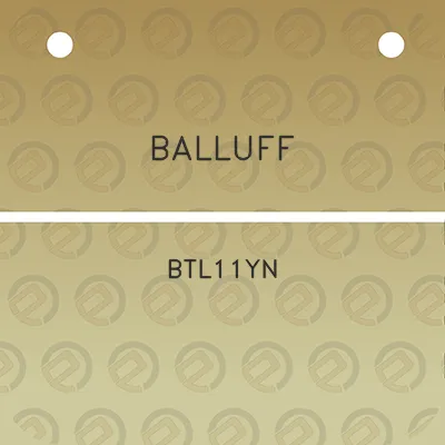 balluff-btl11yn