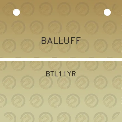 balluff-btl11yr