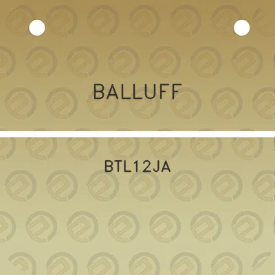 balluff-btl12ja