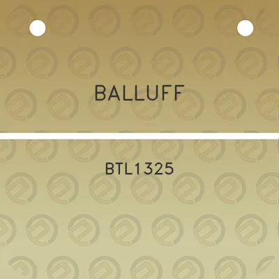 balluff-btl1325