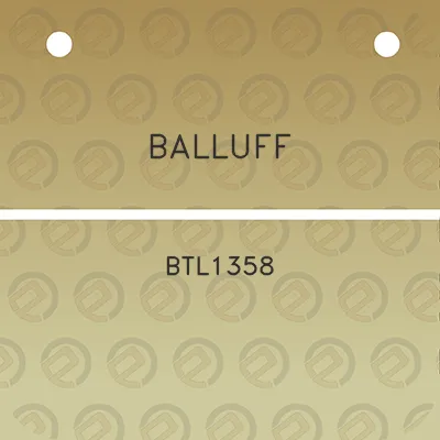 balluff-btl1358