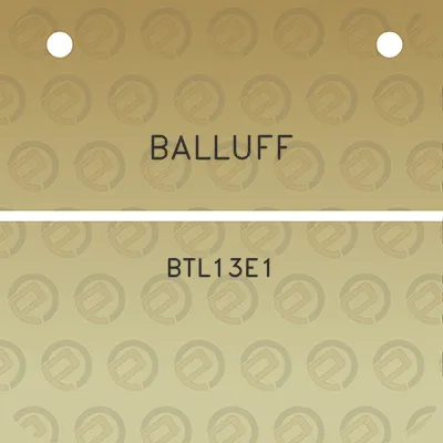 balluff-btl13e1