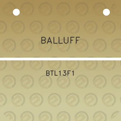 balluff-btl13f1