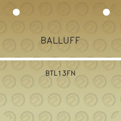 balluff-btl13fn