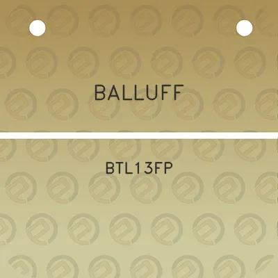 balluff-btl13fp