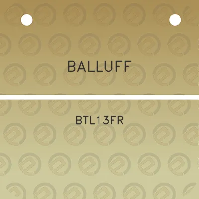 balluff-btl13fr