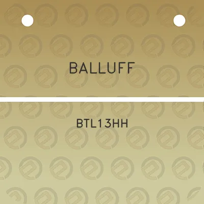 balluff-btl13hh