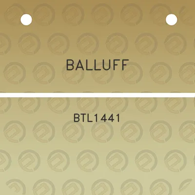 balluff-btl1441