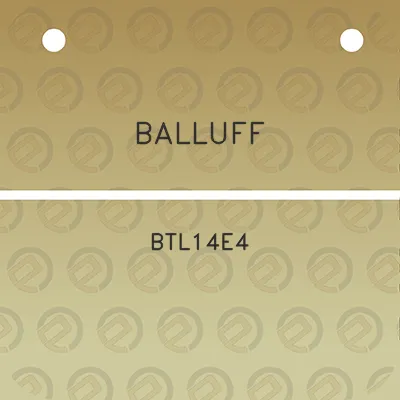 balluff-btl14e4