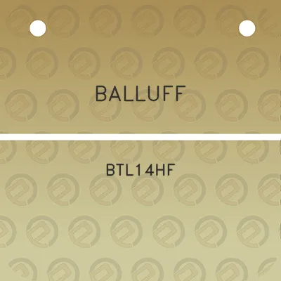 balluff-btl14hf