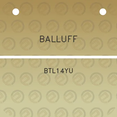 balluff-btl14yu