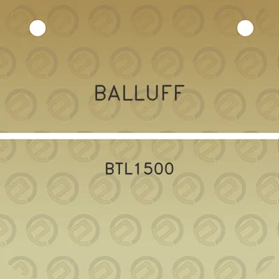 balluff-btl1500