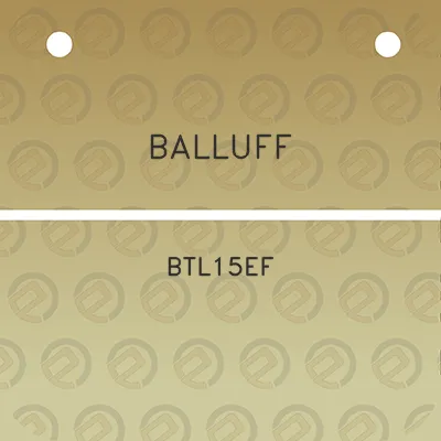 balluff-btl15ef