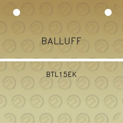 balluff-btl15ek