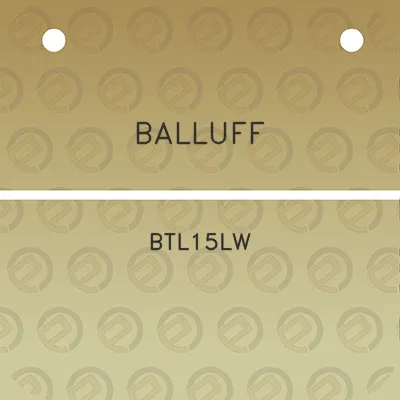 balluff-btl15lw