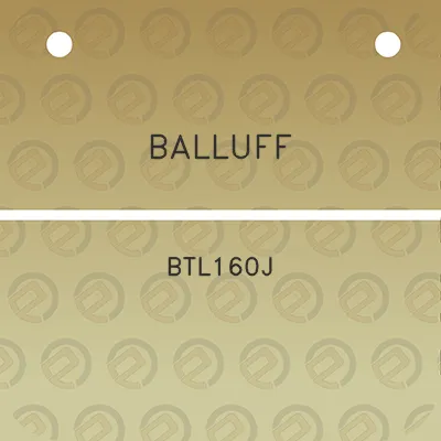 balluff-btl160j