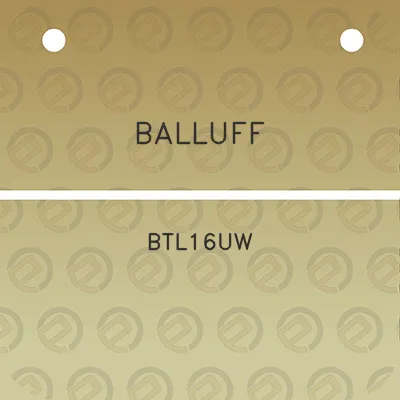 balluff-btl16uw