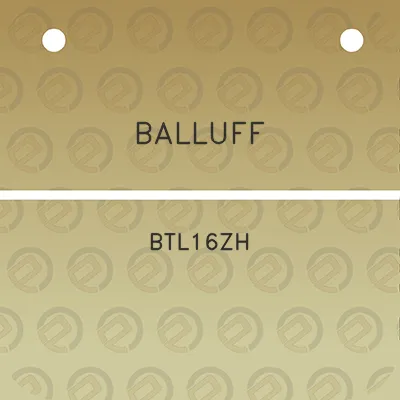 balluff-btl16zh