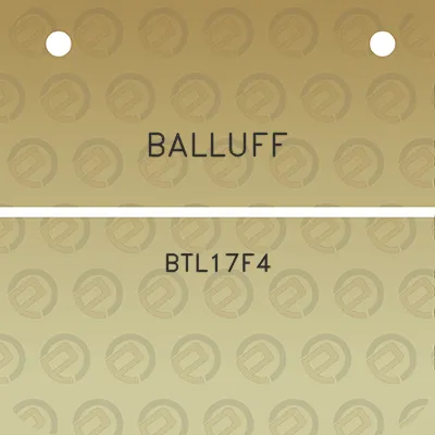 balluff-btl17f4