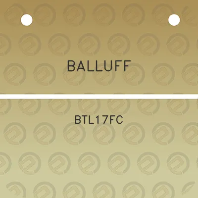 balluff-btl17fc