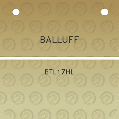 balluff-btl17hl