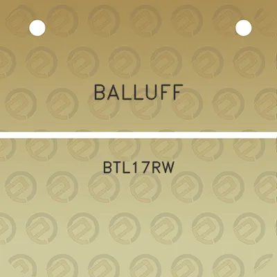 balluff-btl17rw