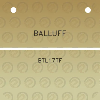 balluff-btl17tf