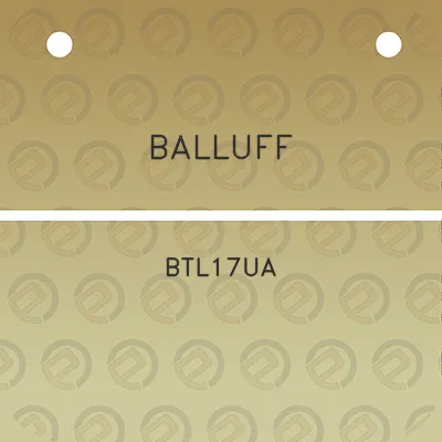 balluff-btl17ua