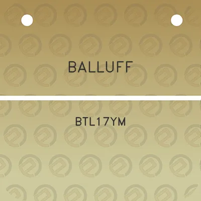 balluff-btl17ym