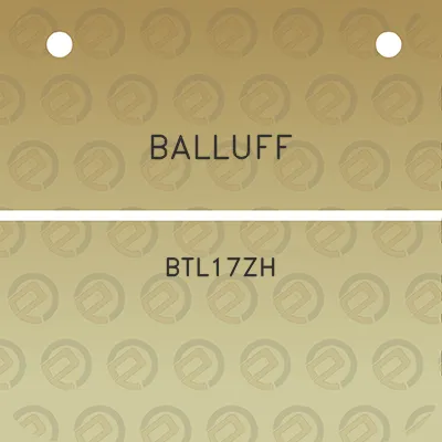 balluff-btl17zh