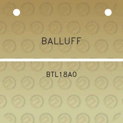 balluff-btl18a0