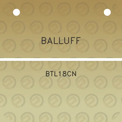 balluff-btl18cn