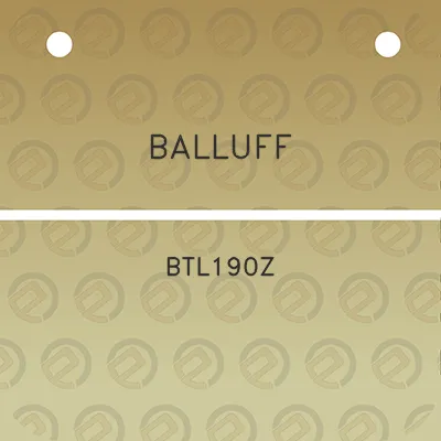 balluff-btl190z