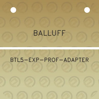 balluff-btl5-exp-prof-adapter