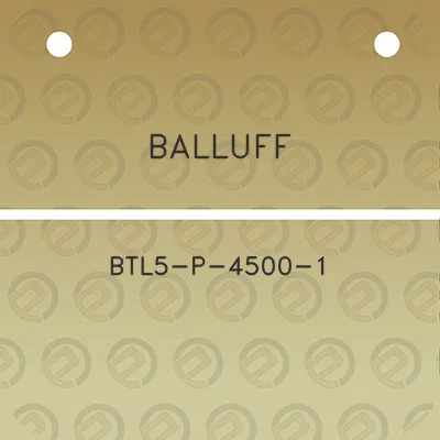 balluff-btl5-p-4500-1