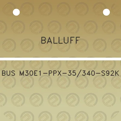 balluff-bus-m30e1-ppx-35340-s92k