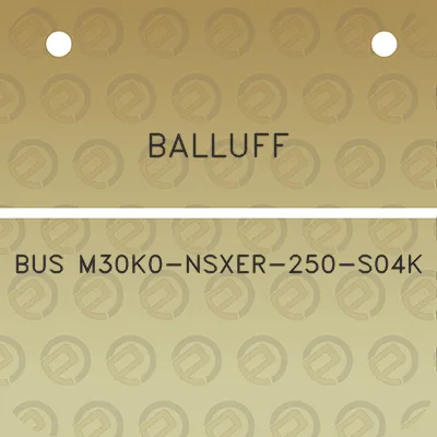 balluff-bus-m30k0-nsxer-250-s04k