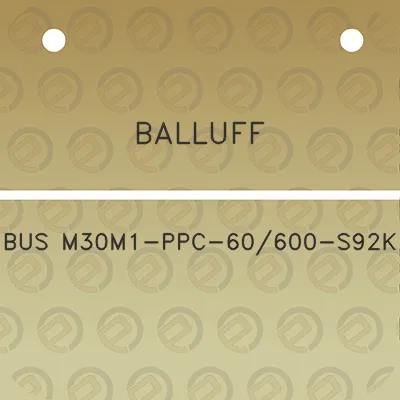 balluff-bus-m30m1-ppc-60600-s92k