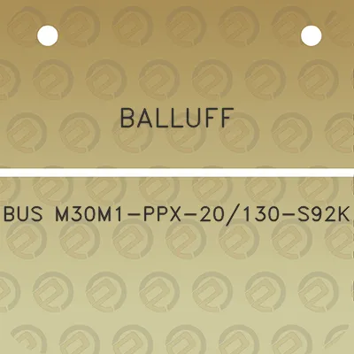 balluff-bus-m30m1-ppx-20130-s92k