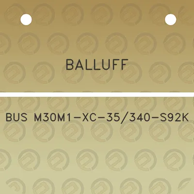 balluff-bus-m30m1-xc-35340-s92k