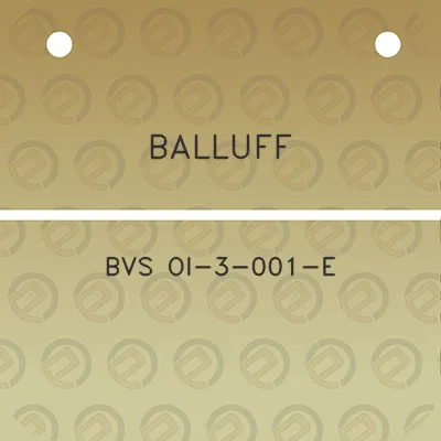 balluff-bvs-oi-3-001-e