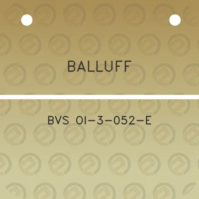 balluff-bvs-oi-3-052-e