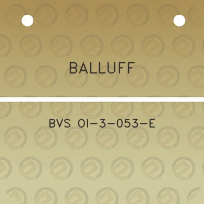 balluff-bvs-oi-3-053-e