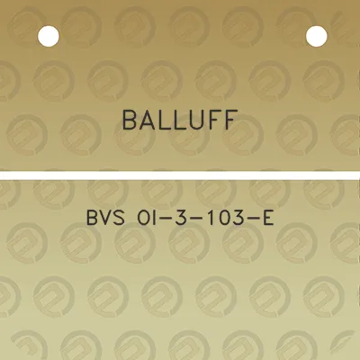 balluff-bvs-oi-3-103-e