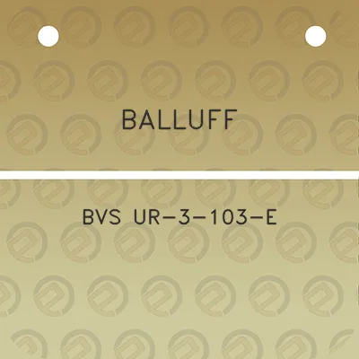 balluff-bvs-ur-3-103-e