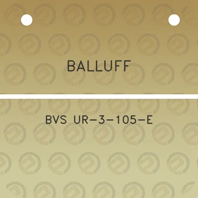 balluff-bvs-ur-3-105-e