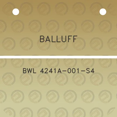 balluff-bwl-4241a-001-s4